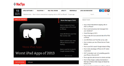 Desktop Screenshot of mactips.info